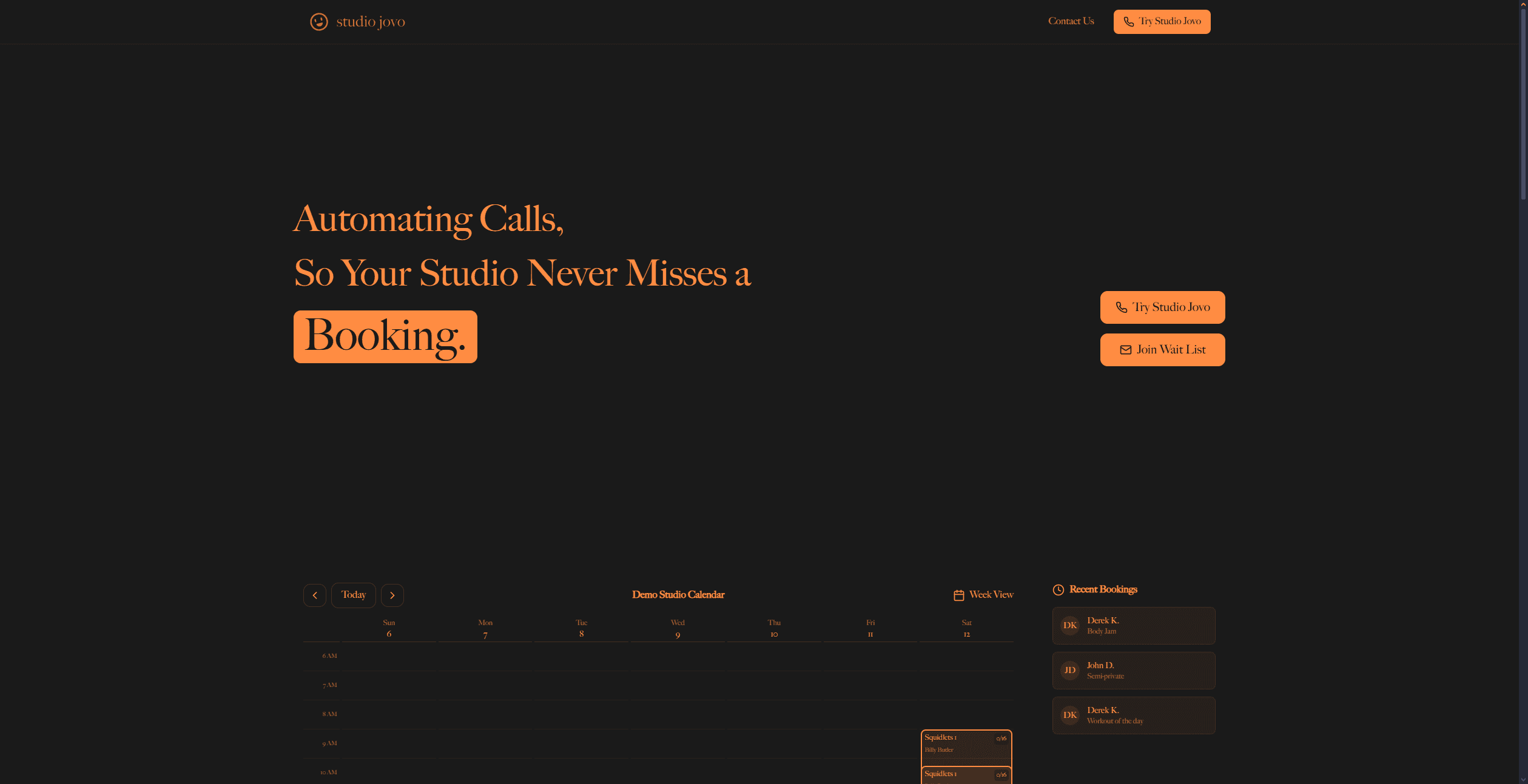 Studio Jovo Website